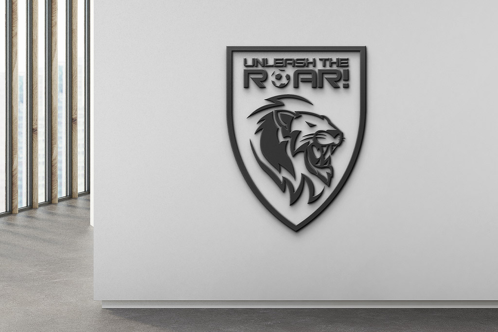 Logo design for unleash the roar