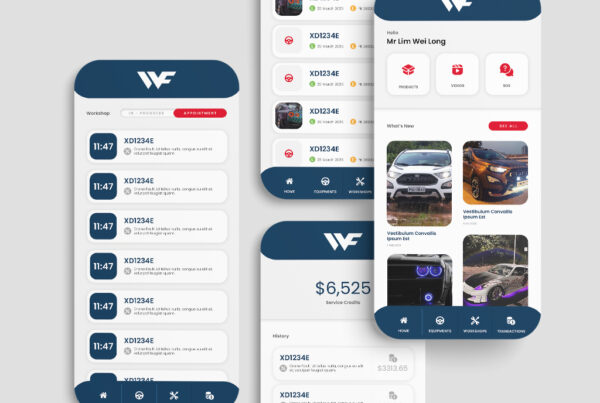 car workshop app design3