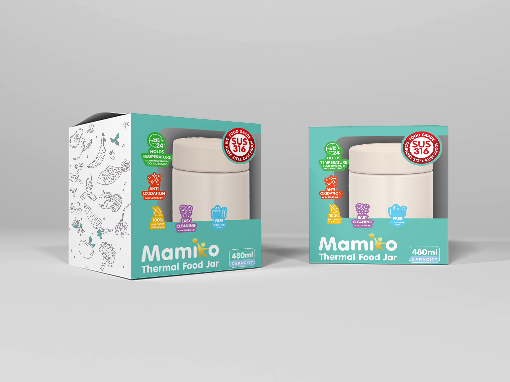 Mamiko Thermal food jar design